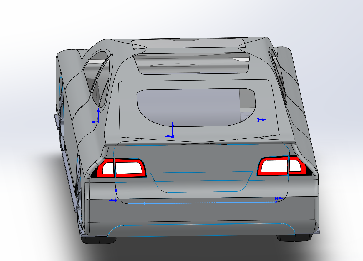 Basic Car Rear View