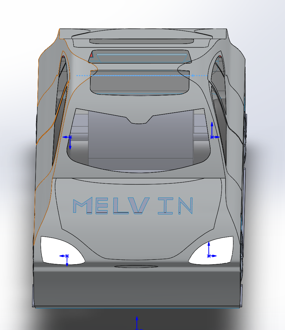 Basic Car Front View