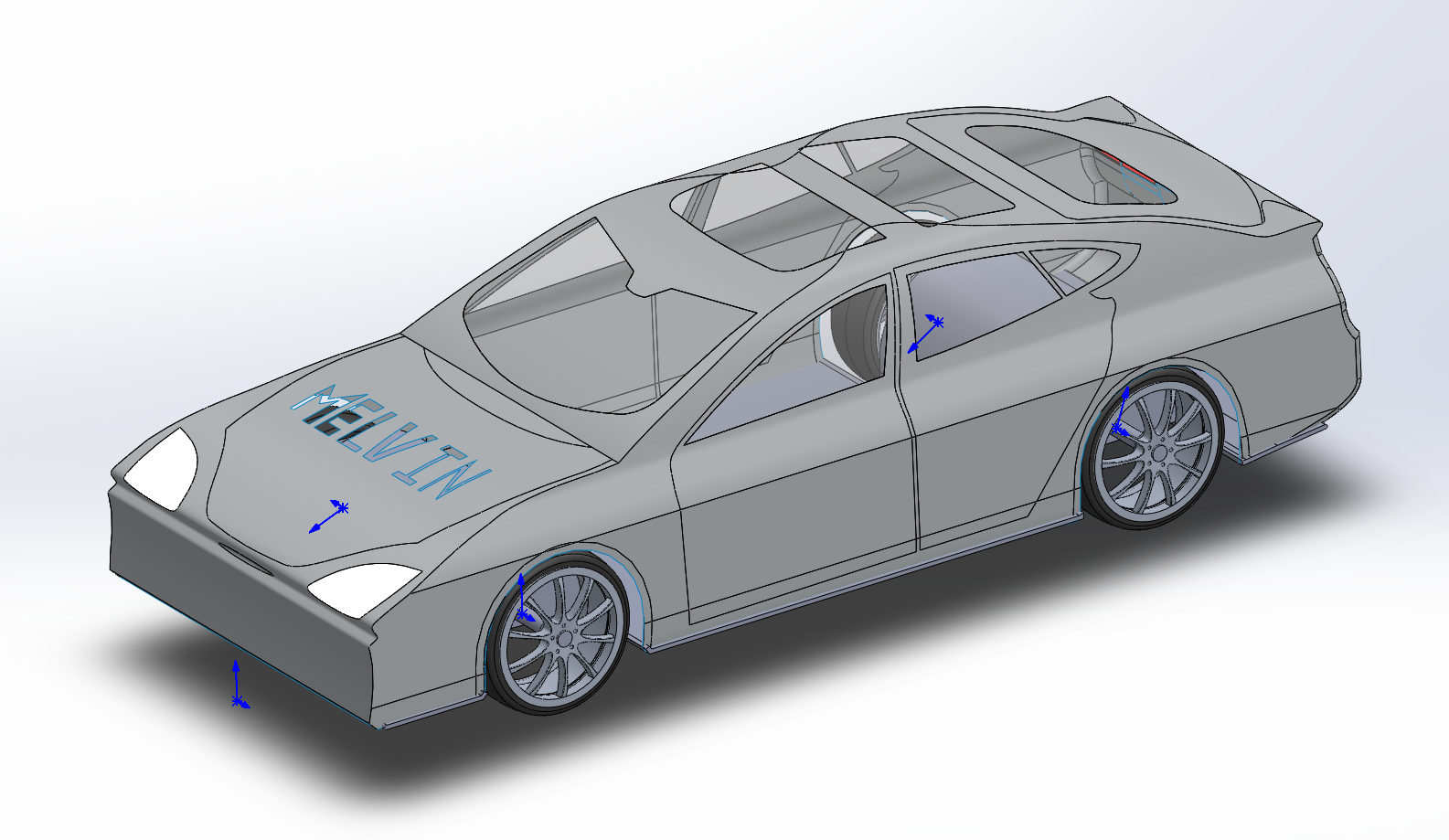 Basic Car Perspective View